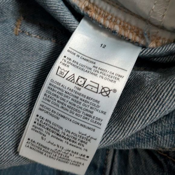 Mid-rise Wow boyfriend jeans, like new - Picture 3 of 4